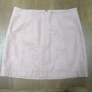 Free People Blush Mini Skirt
